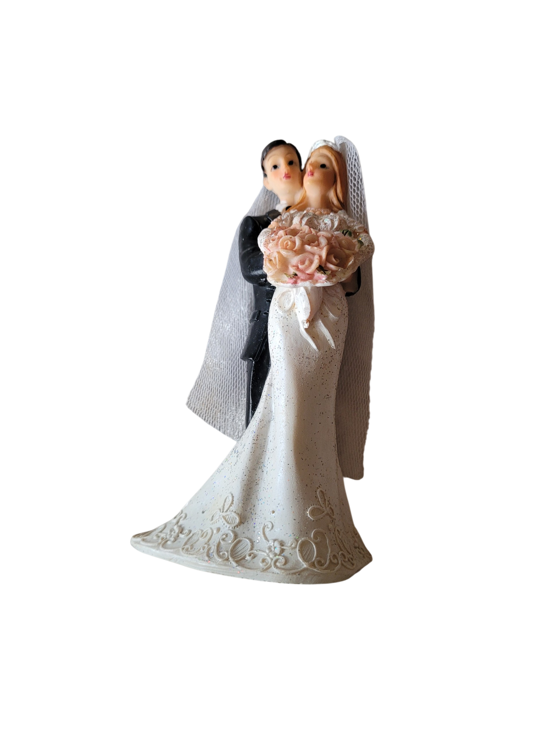 Decoration De Table Ou De Gateau Couple De Maries Romantique