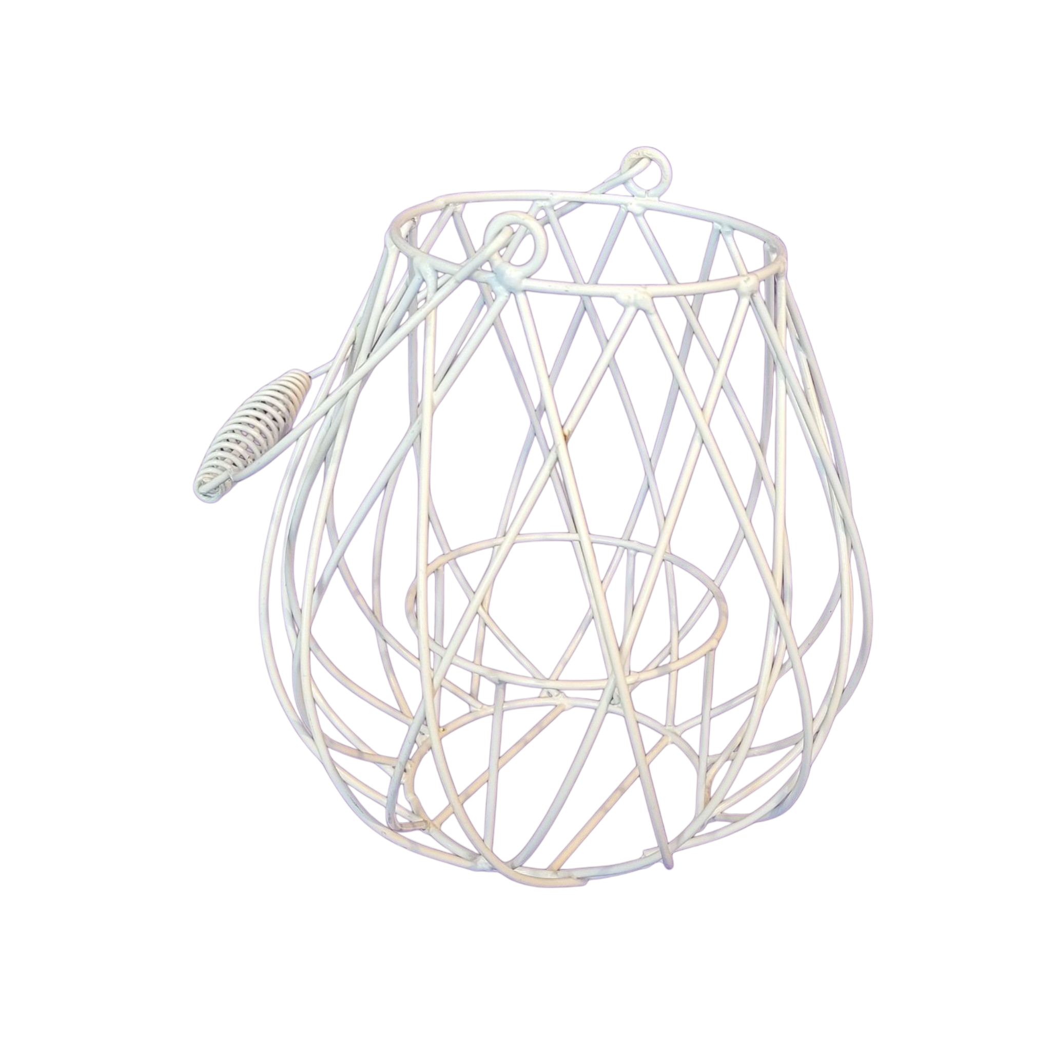 Photophore Cage Blanc