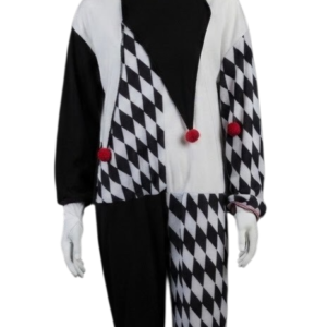 arlequin noir et blanc