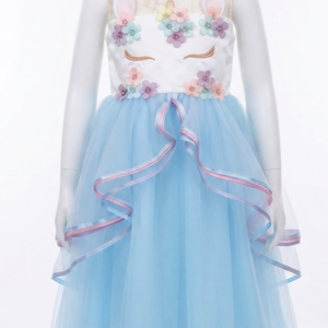déguisement enfant licorne bleue ge