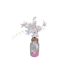 decoration table fleurs artificielles a