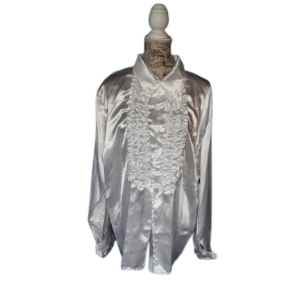 deguisement chemise blanche disco