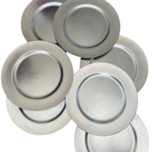 grande assiette gris bleu