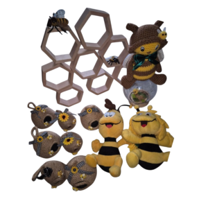 pack decoration de table maya l'abeille