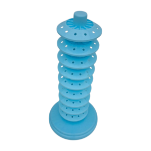 support sucette bleu