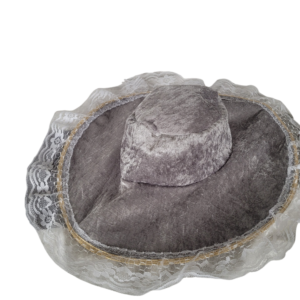 chapeau à voile gris zombie