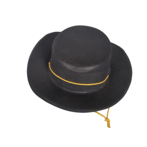 chapeau de zorro noir
