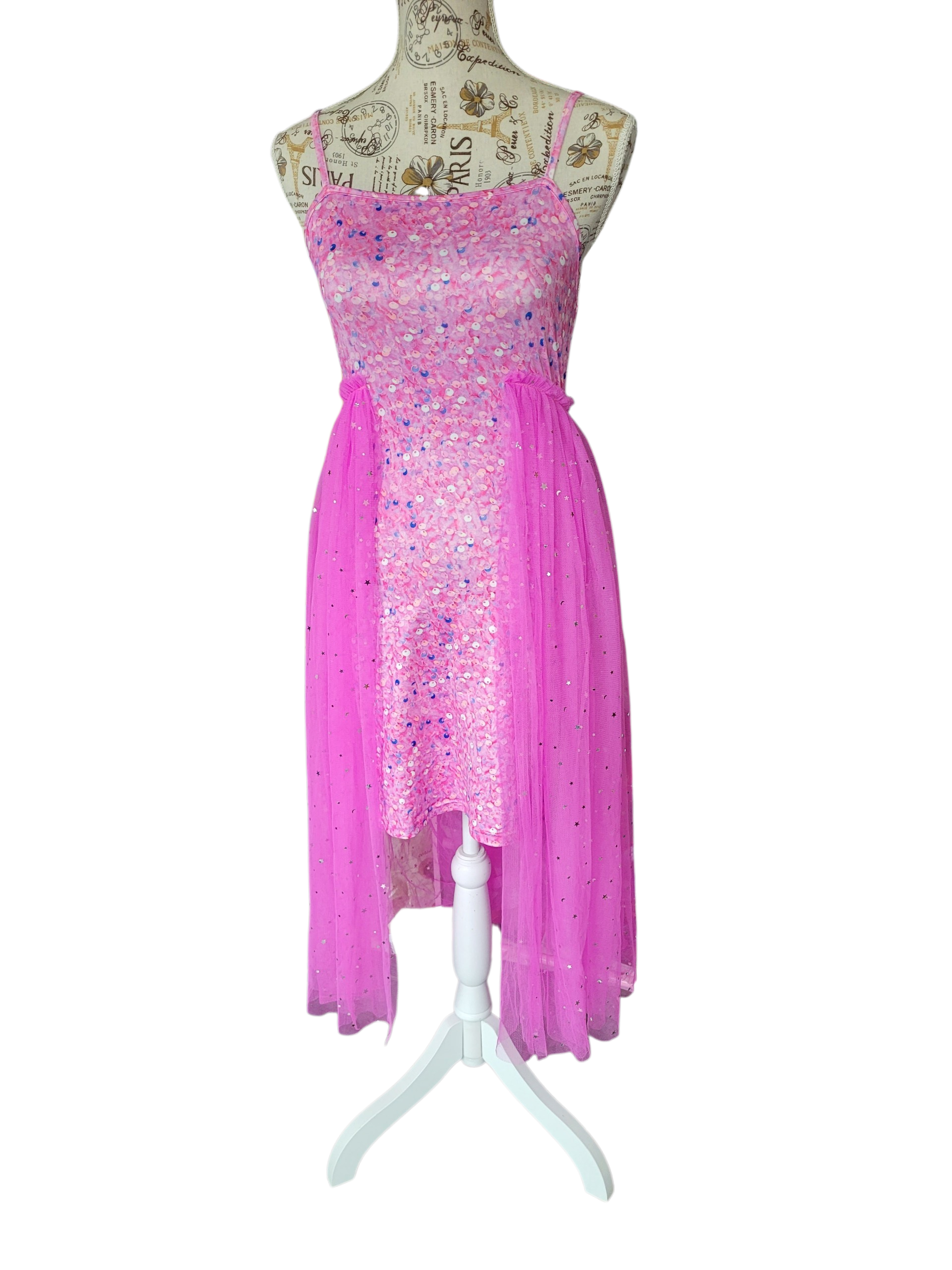 déguisement enfant robe princesse rose et étoiles déguisement enfant robe princesse rose et étoiles
