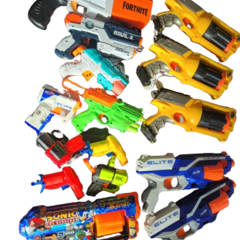 ensemble de pistolets nerfs 2