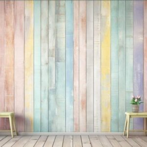 toile de fond backdrop palissade pastel